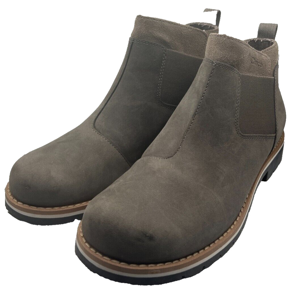 Chaco Womens Chelsea Boots Size 8 Gray Cataluna Explorer Booties